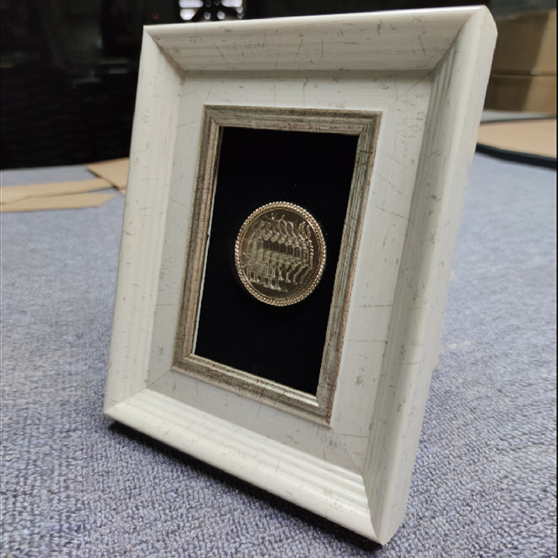 Hongyi Creative Medal Photo Frame Badge Storage Box Sports Meet Medal Marathon Medal Display Frame Customized Logo