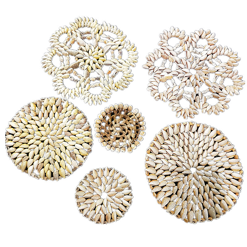 Special Offer Small Conch Coaster (9-10cm) Fashion Bowl Mat Placemat Home Decorations Hotel Supplies