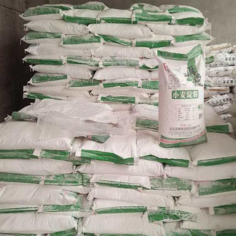 现货供应小麦淀粉 食品级 小麦淀粉25kg 渠风牌小麦淀粉