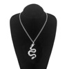 Accessory, pendant, metal universal necklace suitable for men and women, European style