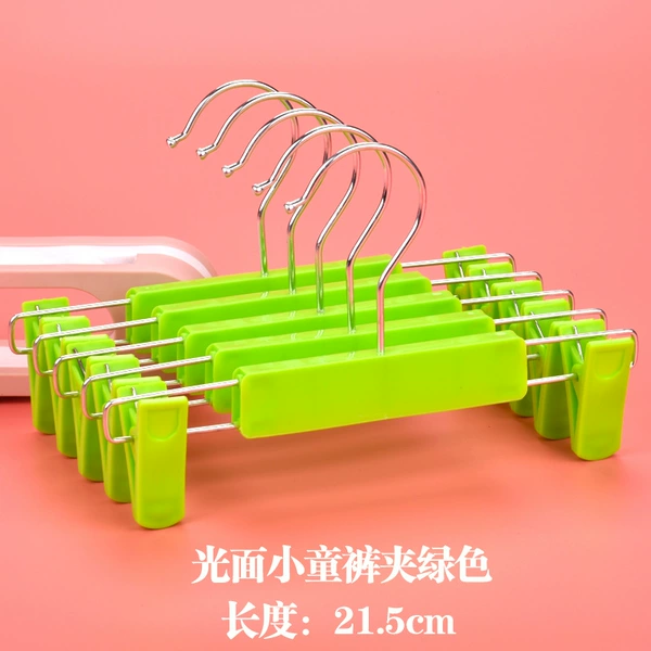 Light -faced children's pants sandwich green