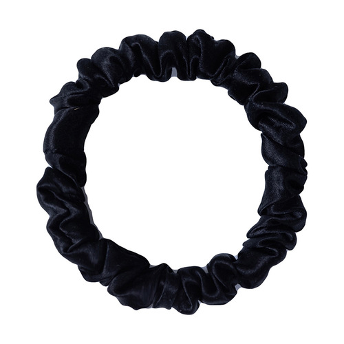 1.5cm fashionable and versatile 100 mulberry silk hair tie mulberry silk hair rope thin style multi-color