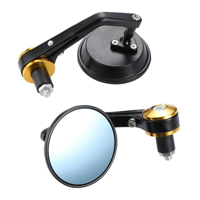 Motorcycle rearview mirror, aluminum alloy 22nn handle mirror