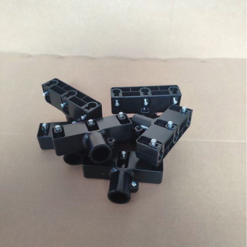 塑料三插孔接头配件杆管杆伸缩连接加厚接口器厂家批发