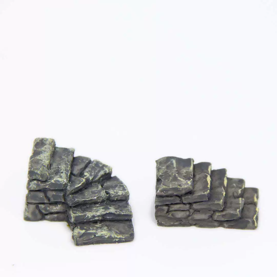 Каменная ступень Steps Polynuts лестница Starts Stairs Motor Micro Landscape Землеписец Resin Crafts Swing