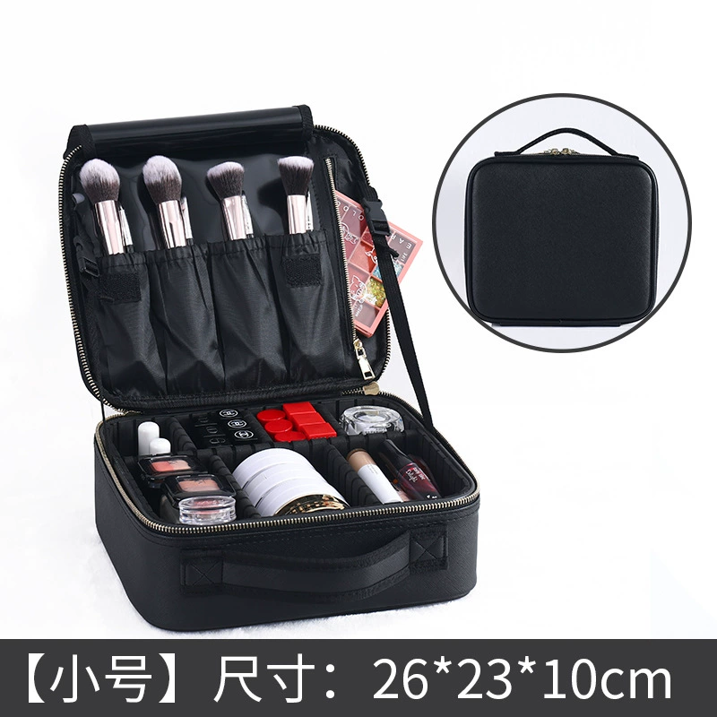 Capacious handheld cosmetic bag for manicure, wholesale