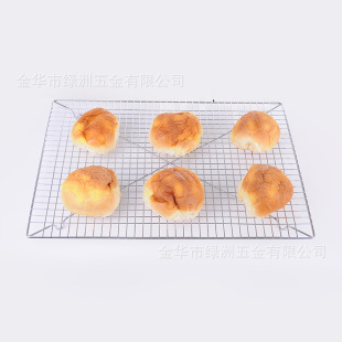 Cold Drying Net Exported to Europe and the United States Baking Cake Biscuits Cooling Rack Cake Bread Cooling Rack Galvanized Non-Stick Yz1230