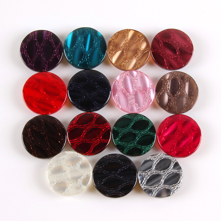 Factory direct selling resin button ladies suits sweater button high…