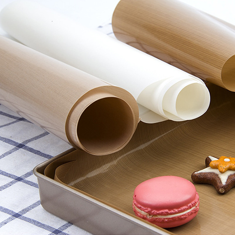 40*30cm 米白色耐高温烤箱油布 不粘可重复使用烘焙烤盘曲奇布