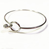 Adjustable bracelet suitable for men and women stainless steel for beloved, simple and elegant design