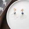 Ear clips, fashionable small earrings, no pierced ears, internet celebrity, simple and elegant design