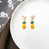 Ear clips, fashionable small earrings, no pierced ears, internet celebrity, simple and elegant design