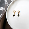 Ear clips, fashionable small earrings, no pierced ears, internet celebrity, simple and elegant design