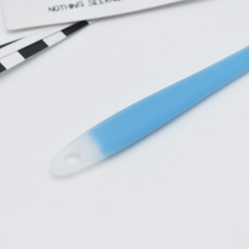 One-piece semi-transparent silicone spatula 28CM large semi-transparent spatula cake spatula baking cream mixing spatula