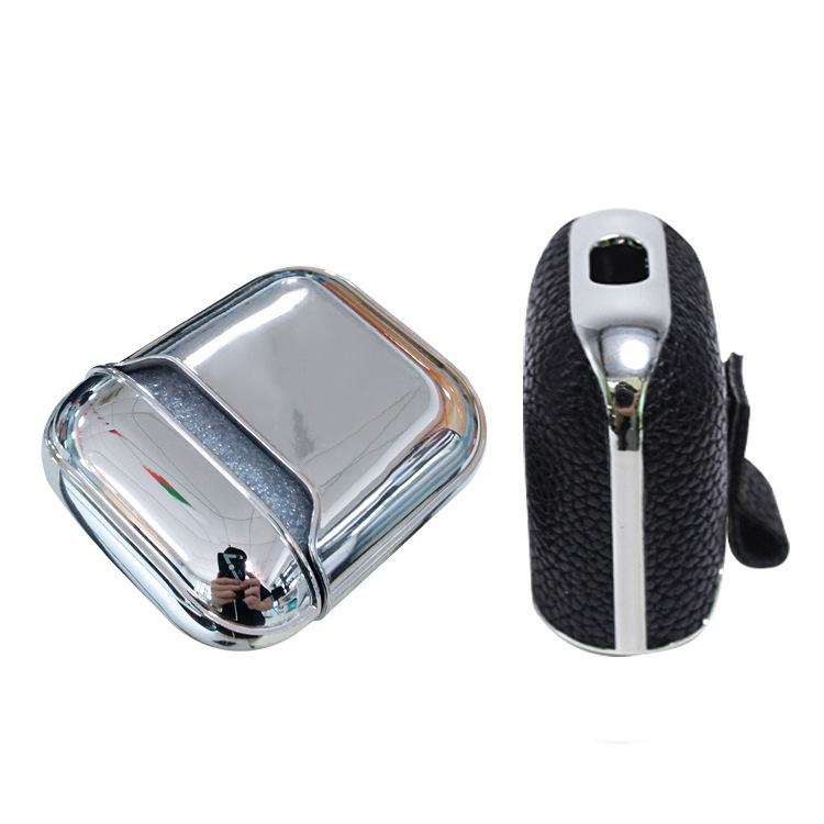 For airpods2 groove skin wireless Bluetooth earphone case Apple second generation electroplating pc hard shell protective case
