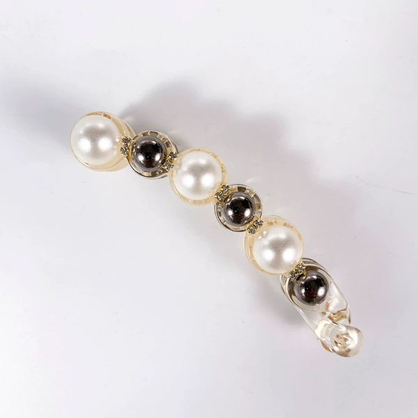 Champagne clamping flower color bead