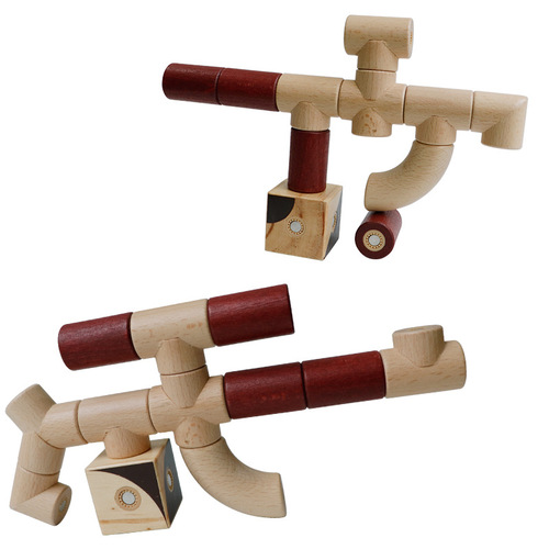 Magnetic Player Oak Magnetic Blocks Earth Warrior Edition Magnetic Blocks for Kids Baby Baby Toy