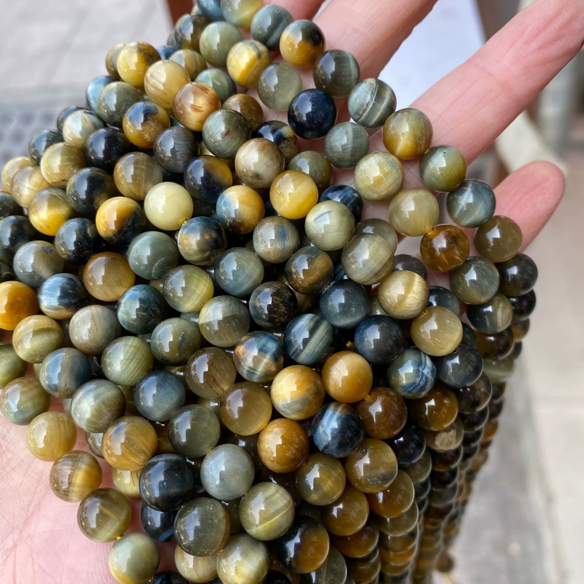 Органический круглые бусины, прямые продажи с завода, физика