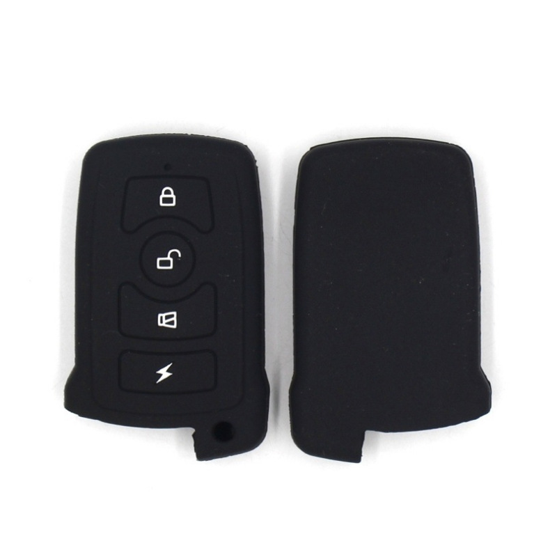 BMW 4 키 세트에 적합 자동차 로고가없는 환경 보호 실리콘 세트 BMW 540 스마트 키 리모콘 세트