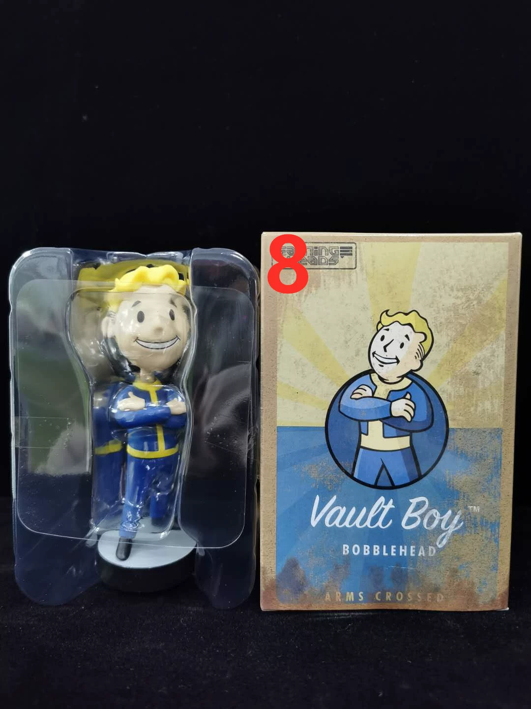 Fallout Radiation 4 Radiation Boys все 7, 3-е поколение, 3-й покол head Vault Boy кукла