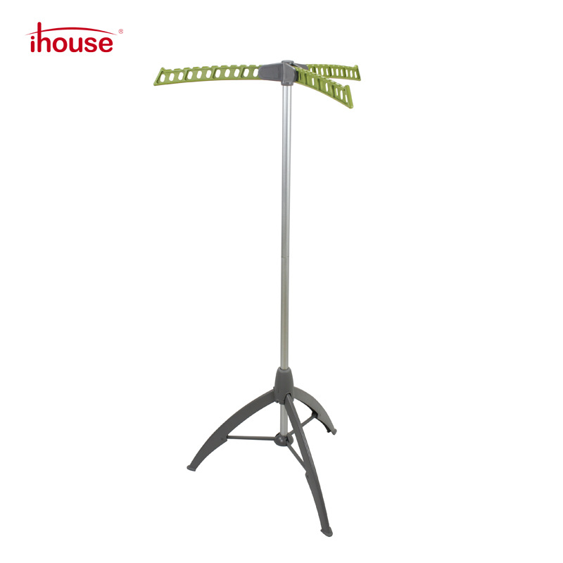 Ihouse Clothes Hanger Simple Foldableable Simple Home Clothes Rack Floor-Standing Clothes Drying Rack Floor-Standing Clothes Hanger Ready Stock