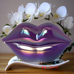 Colorful Purple Sexy Red Lip Telephone Household Products Telephone Ordinary Telephone Creative Fashion Telephone