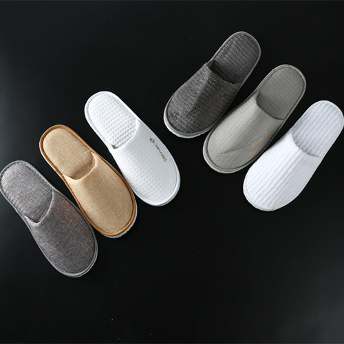 Hotel disposable slippers hotel room travel warm hospitality thickened non-slip slippers wholesale factory direct sales