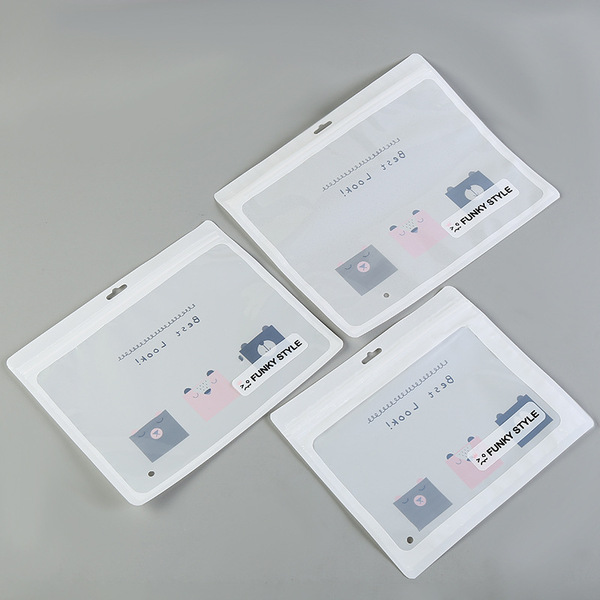 White cartoon plastic materials set