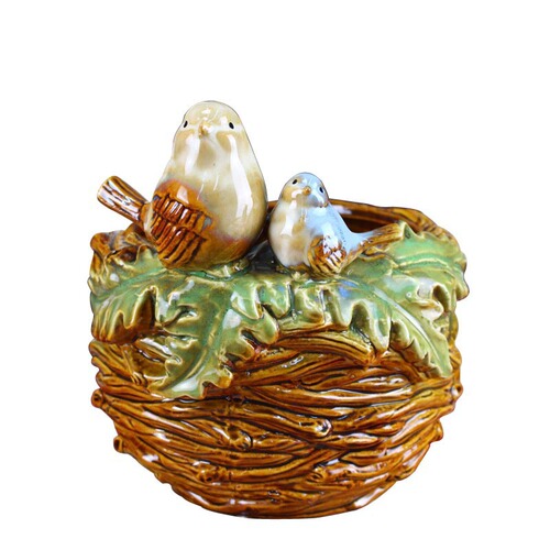 Modern Nordic home ceramic animal succulent flowerpot creative simple desktop window display crafts storage small ornaments