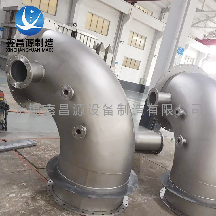 S22053船用管道1.4462不锈钢烟囱2205双相钢船用弯头大口径虾米弯