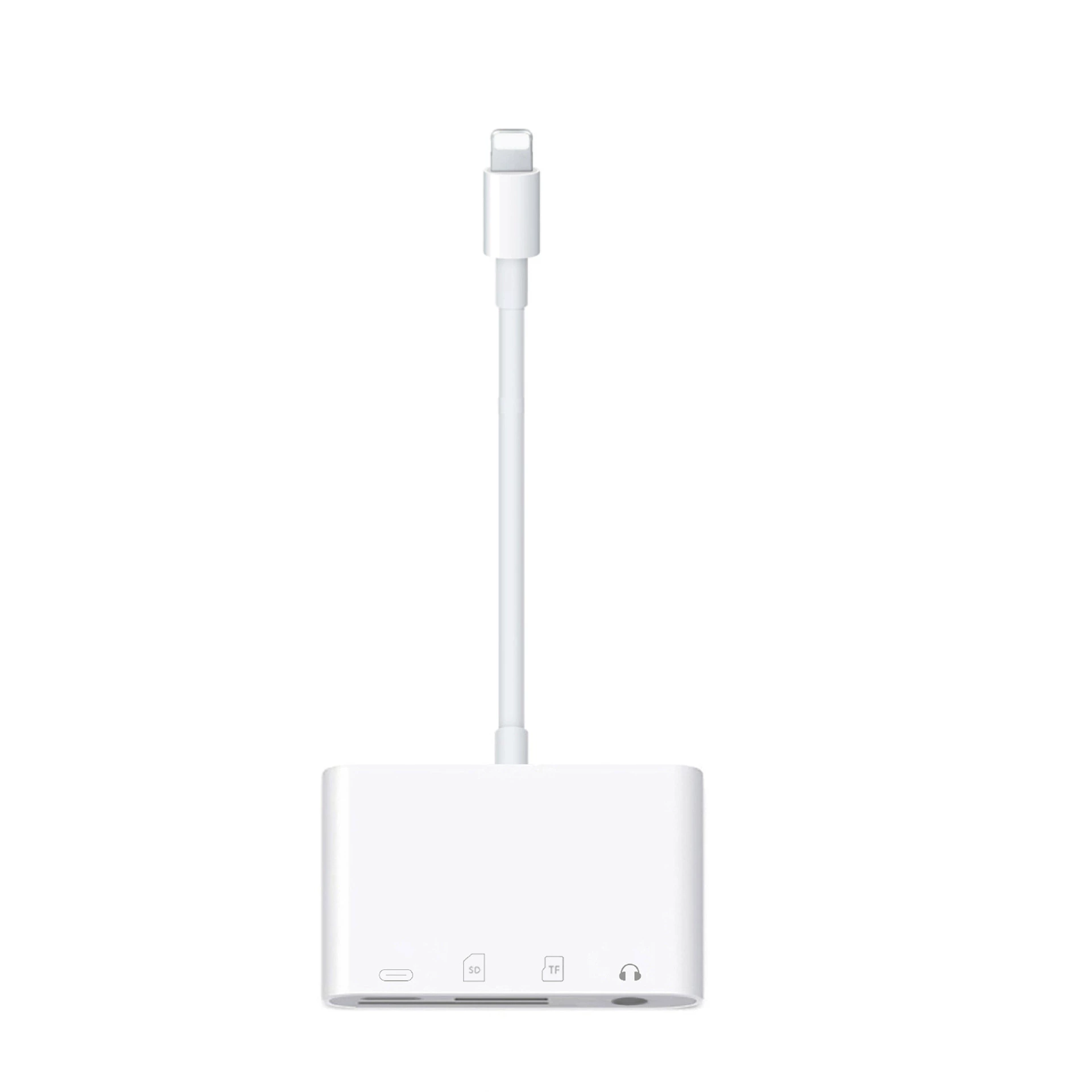 Подходящие к Apple мобильным телефонам для подключения OTG ротор, Apple бесплатный драйвер TF SD-карты считыватель аудио кабеля