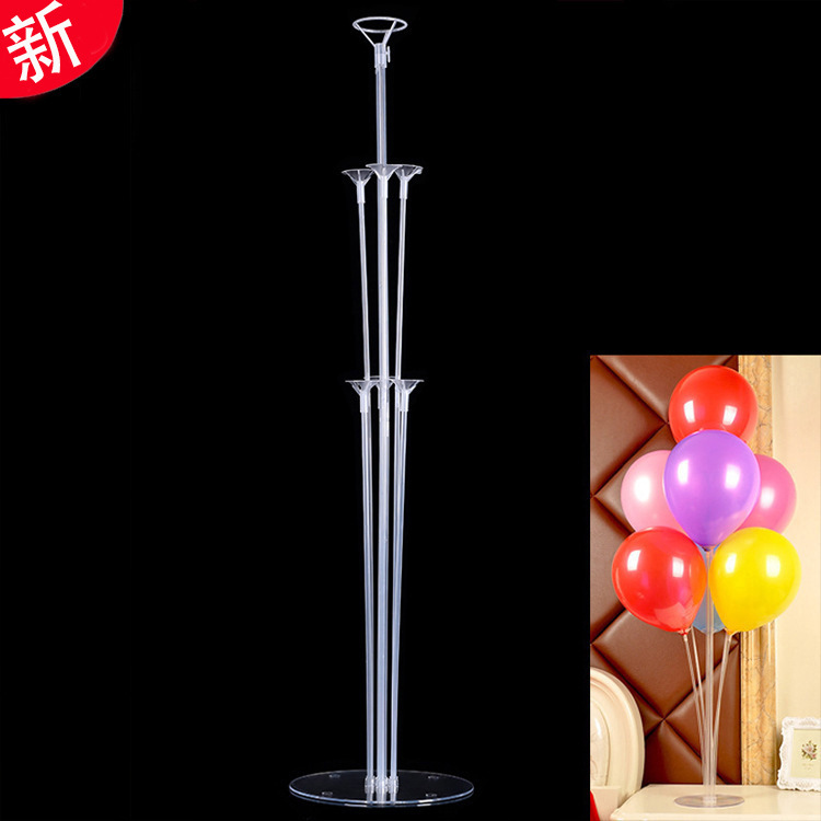 Wholesale wedding birthday decoration supplies party props road lead transparent balloon table floating bracket column support Rod suit Wholesale wedding birthday decoration supplies party props road lead transparent balloon table floating bracket column support Rod suit