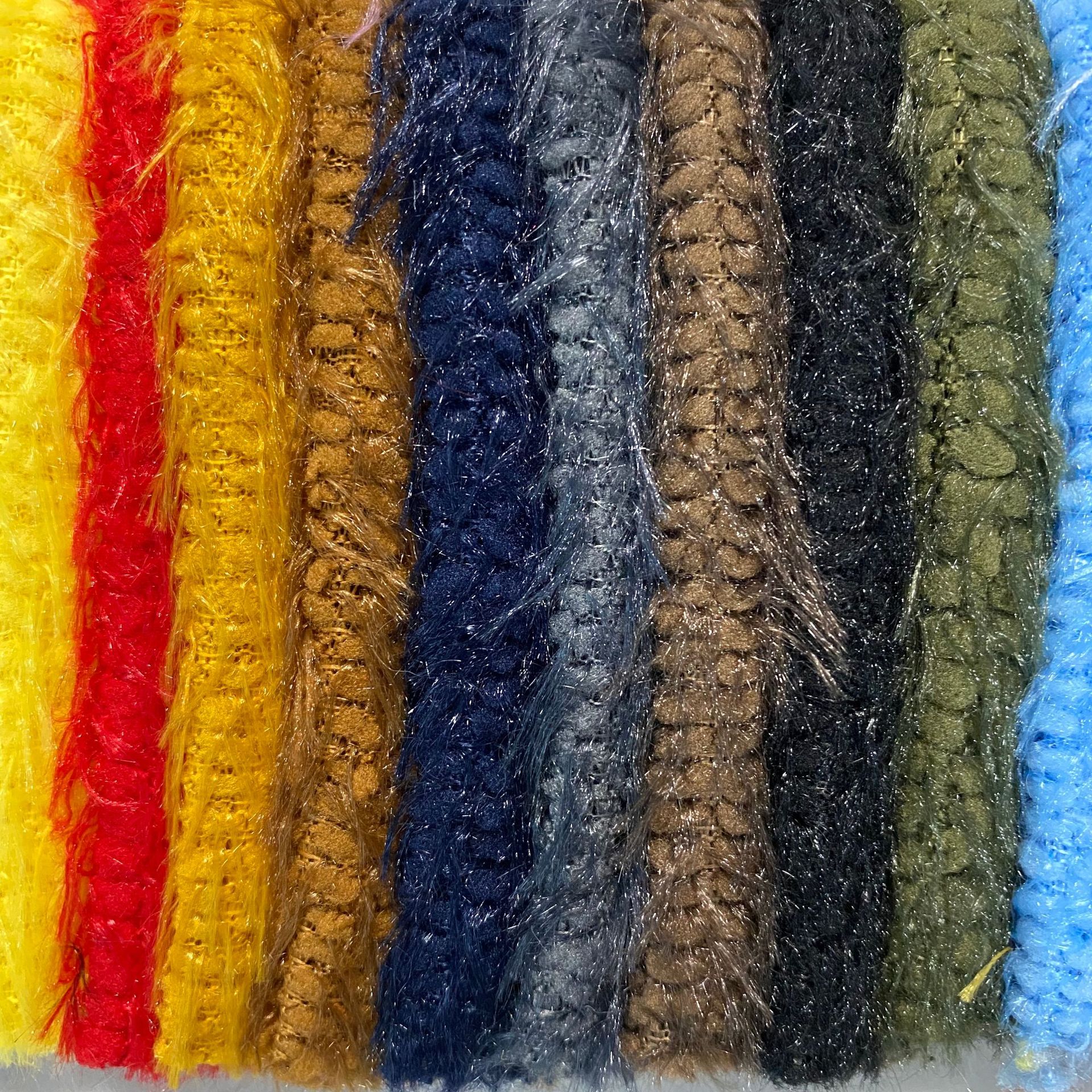 Maíz lana lana aguja de pin lana poliéster tela de punto ropa textil casero juguetes muñecas suministro de stock