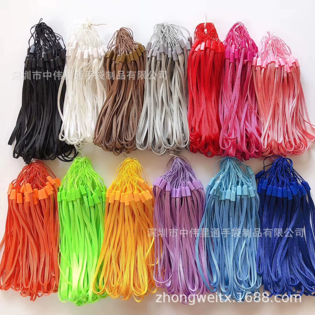Заводская поставка 12 цветов в наличии сосновая веревка ручной ремешок для вентилятора радио ремешок для селфи-палки строп