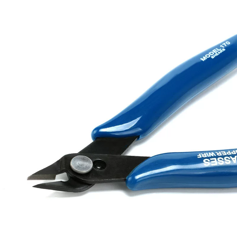 Electronic scissors, plastic pliers, tools set
