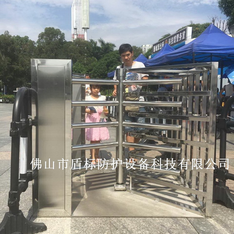 汽车站不锈钢单向旋转闸门 防逆通行旋转单行闸 验票通道单向出口