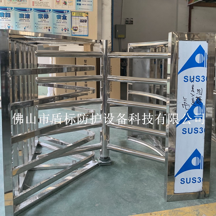 高铁站单向人流控制半高转闸手动半高旋转闸门工地景区半高转闸机