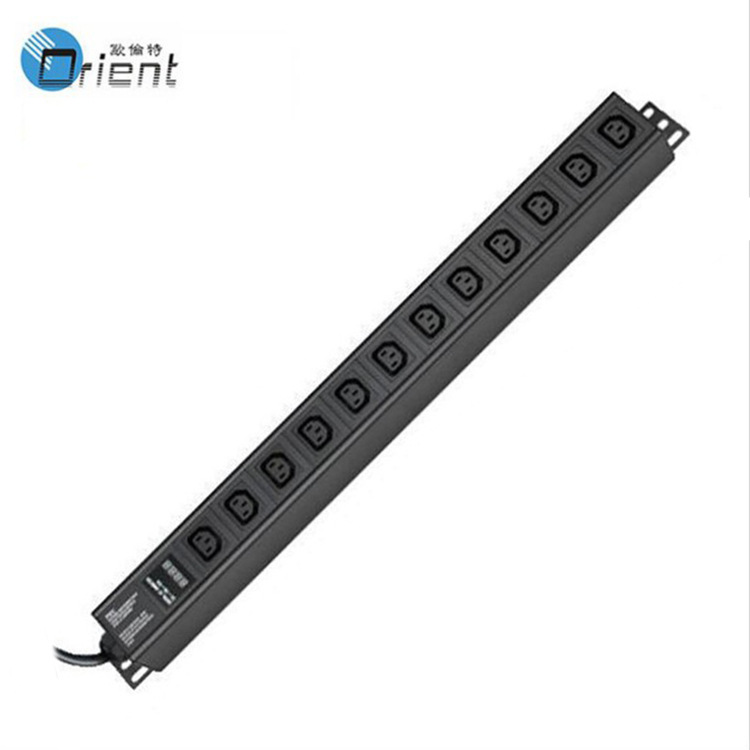 供应PDU/12位C13/1.5U  PDU机柜插座3米长16A 250VAC 50/60Hz