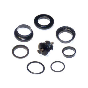 Mountain black bike steering column, equipment for cycling, pedal locking