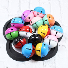 40mm糖果雙色鈴鐺聖誕手工寵物狗狗卡通裝飾配件微商地推小禮品