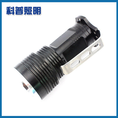 led Strong light Long shot outdoors portable Lighting household t6 Searchlight outdoors charge Fixed focus Flashlight