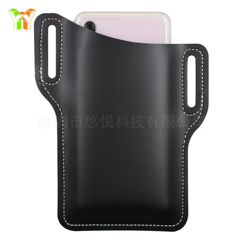 Small black imitation leather model 02