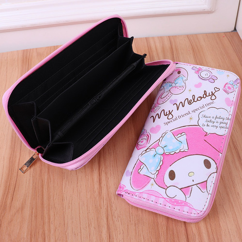 Dropshipping supply of new Japanese and Korean cartoon rabbit creative novelty zipper women's storage coin purse