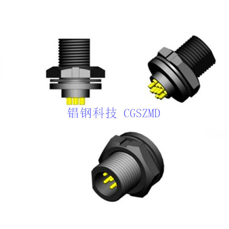 ����IP67������ �����ܽ���� 12о 30M metal hose female plug
