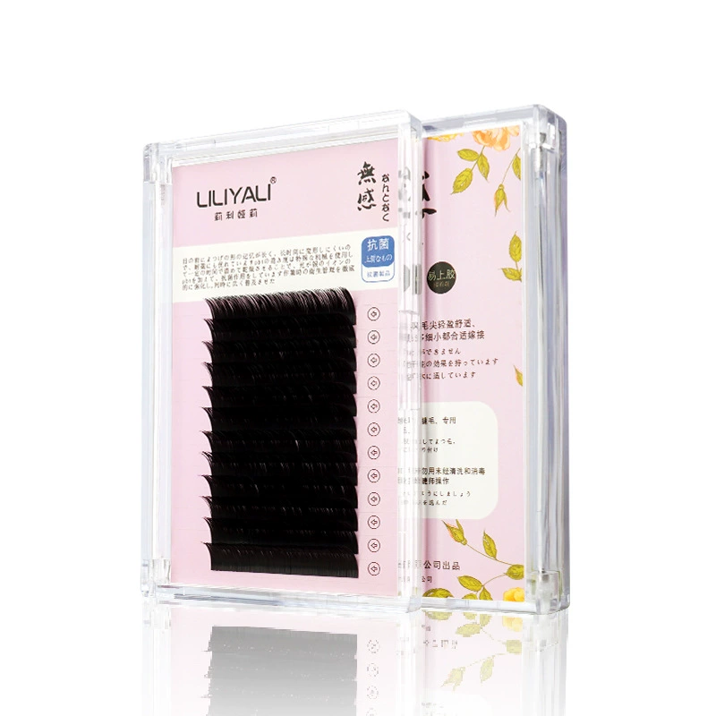 False eyelashes for extension, soft tape