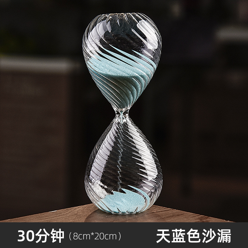 Reloj de arena creativo y original para regalo de cumpleaños, reloj de arena con temporizador, pequeño regalo, decoración para el hogar.