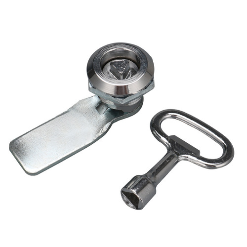 MS705 Triangle Distribution Box Cabinet Door Lock One Word Lock Fruit Peel Waste Bin Lock Industrial Cabinet Switch Lock Tongue Lock 