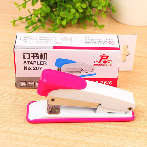 Zhengrong 207 stapler 24/6 stapling office supplies student metal stapler