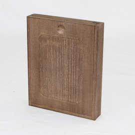 工厂直营可定制婚庆用品木质光盘盒 多功能方形cd光盘盒喷漆木盒