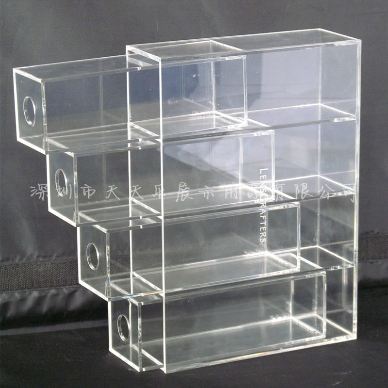 亚克力资料架多层盒子亚克力储物盒 亚克力抽屉盒子亚克力展示架